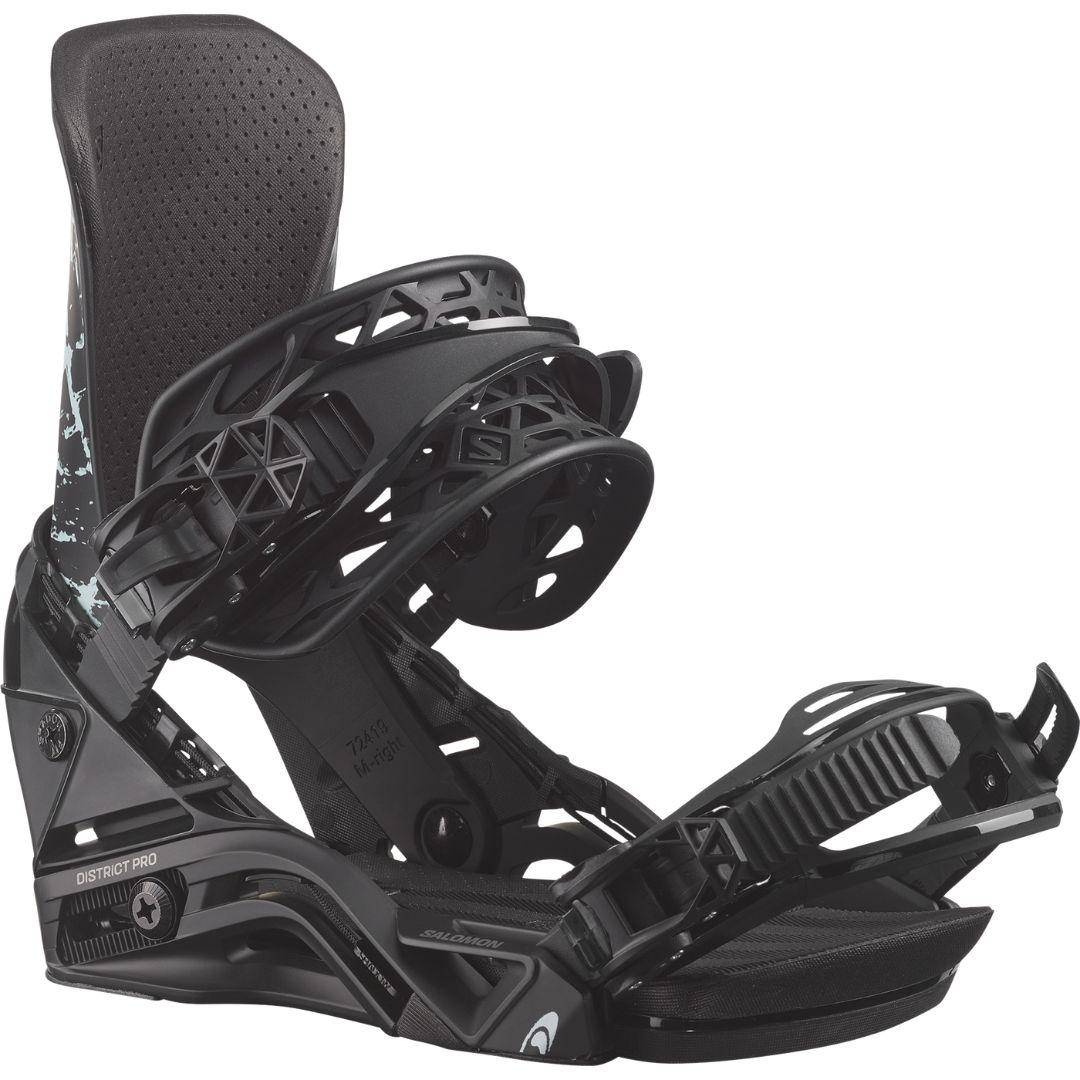 Salomon District Pro Team Snowboard Bindings 2026